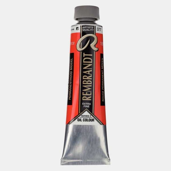 Rembrandt Olja - 377 Permanent Red Medium
