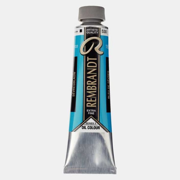 Rembrandt Olja - 530 Sevres Blue