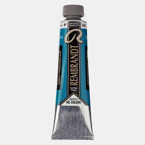 Rembrandt Olja - 586 Cobalt Turquoise Blue