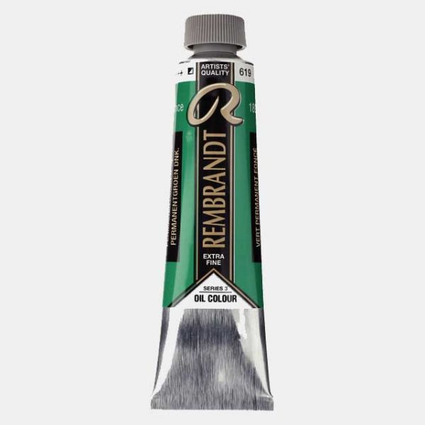 Rembrandt Olja - 619 Permanent Green Deep