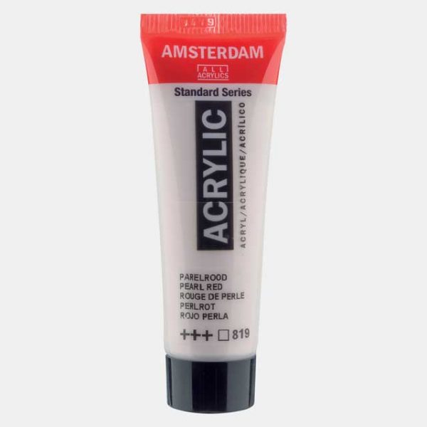 Amsterdam Akryl - 819 Pearl Red
