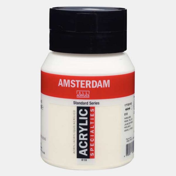 Amsterdam Akryl - 818 Pearl Yellow