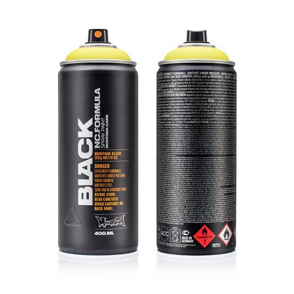 Montana Black - IN1000 Infra Yellow