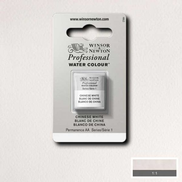 Winsor & Newton Prof. Akvarellfärg 1/2-kopp - Chinese White 150