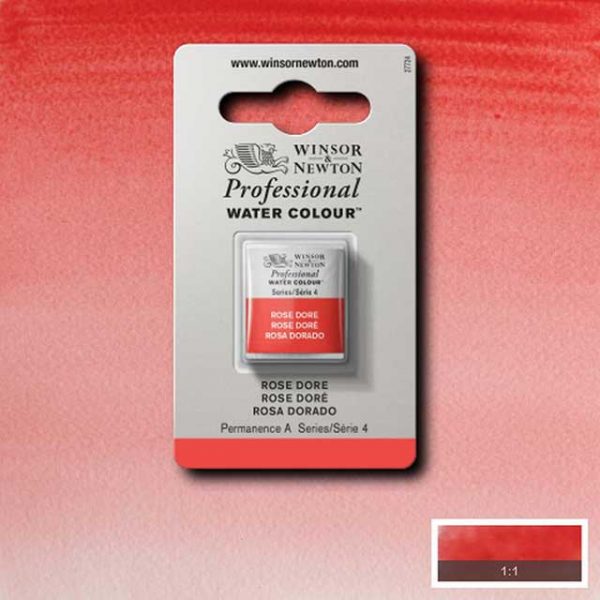 Winsor & Newton Prof. Akvarellfärg 1/2-kopp - Rose Dore 576