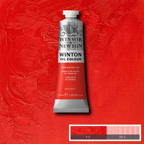 Winton Oljefärg 37ml - Cadmium red hue  095