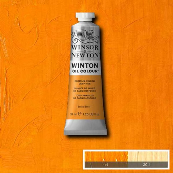 Winton Oljefärg 37ml - Cadmium yellow deep hue  115