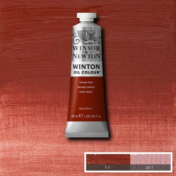 Winton Oljefärg 37ml - Indian red  317