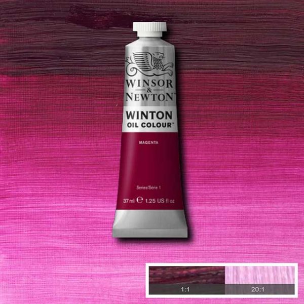 Winton Oljefärg 37ml - Magenta  380