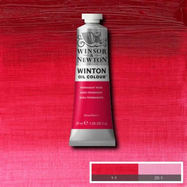 Winton Oljefärg 37ml - Permanent rose  502
