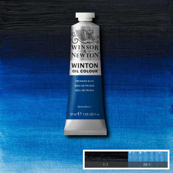 Winton Oljefärg 37ml - Prussian blue  538