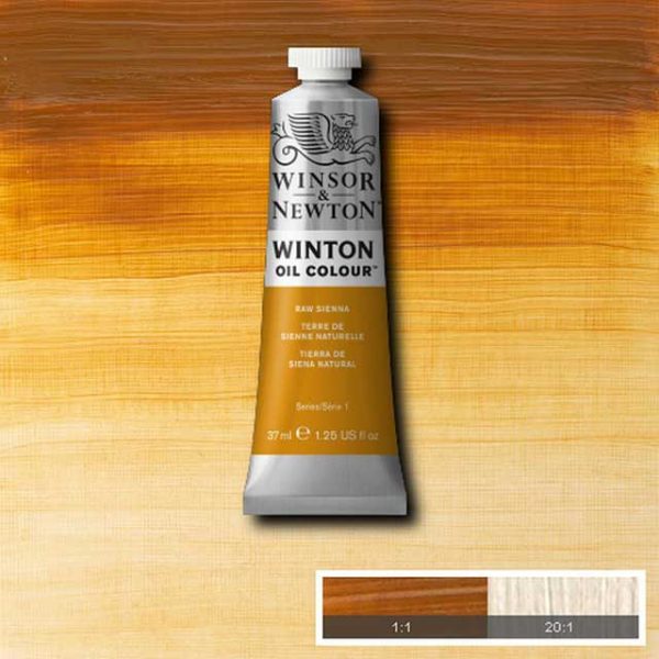Winton Oljefärg 37ml - Raw sienna  552