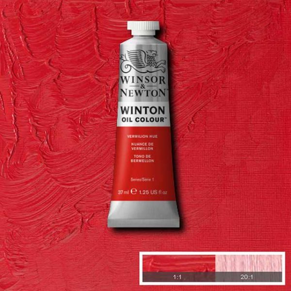 Winton Oljefärg 37ml - Vermilion hue  682