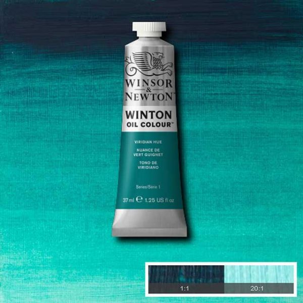 Winton Oljefärg 37ml - Viridian hue  696