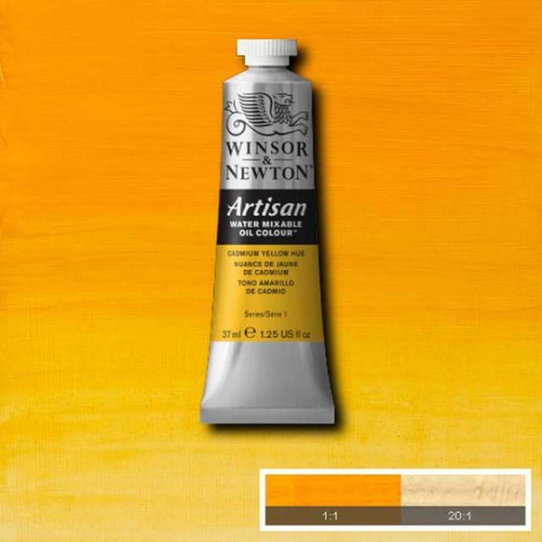 Oljefärg (vattenlöslig) Artisan 37ml - Cadmium yellow hue 109