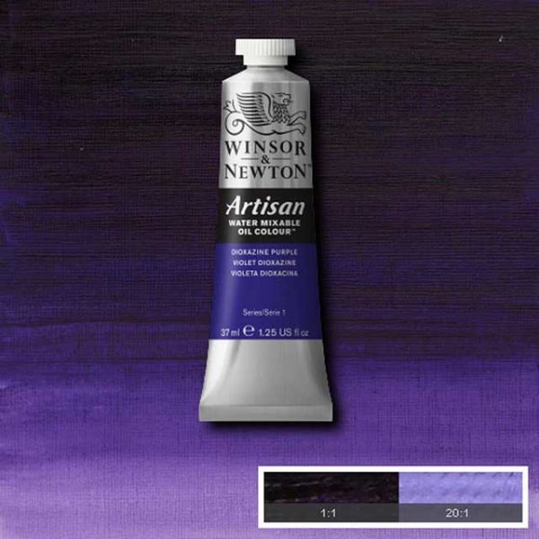 Oljefärg (vattenlöslig) Artisan 37ml - Dioxazine purple 229