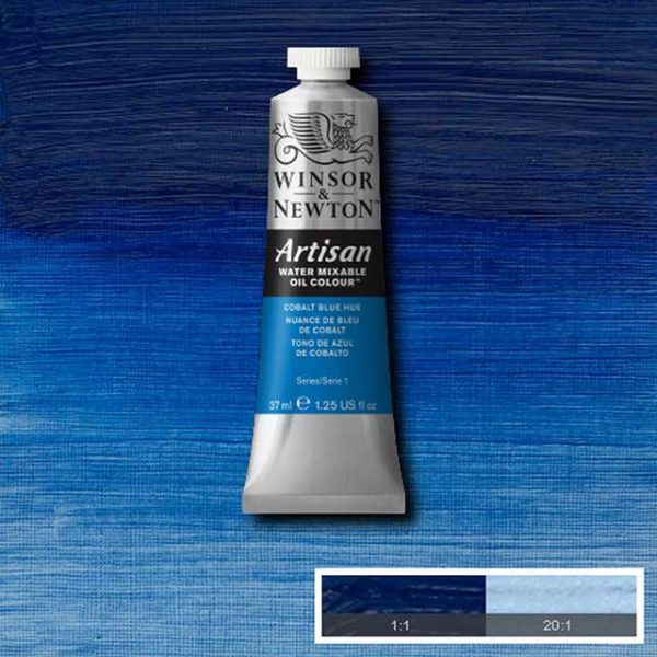 Oljefärg (vattenlöslig) Artisan 37ml - Cobalt blue hue 179