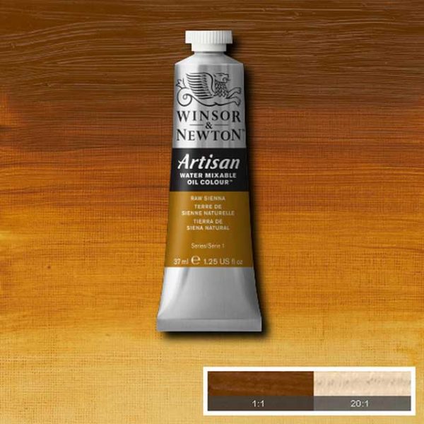 Oljefärg (vattenlöslig) Artisan 37ml - Raw sienna 552