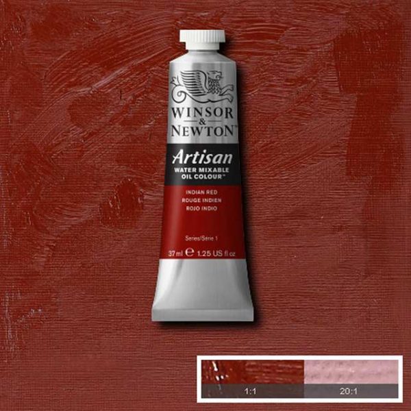 Oljefärg (vattenlöslig) Artisan 37ml - Indian red 317