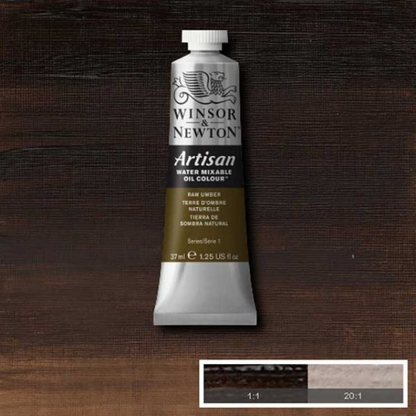 Oljefärg (vattenlöslig) Artisan 37ml - Raw umber 554