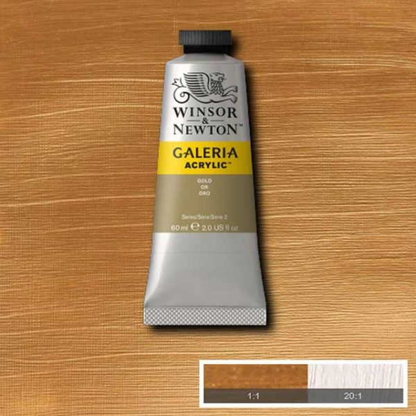 Winsor & Newton Galeria 60ml - Gold 283