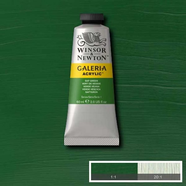Winsor & Newton Galeria 60ml - Sap green 599