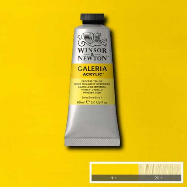 Winsor & Newton Galeria 60ml - Process yellow 537