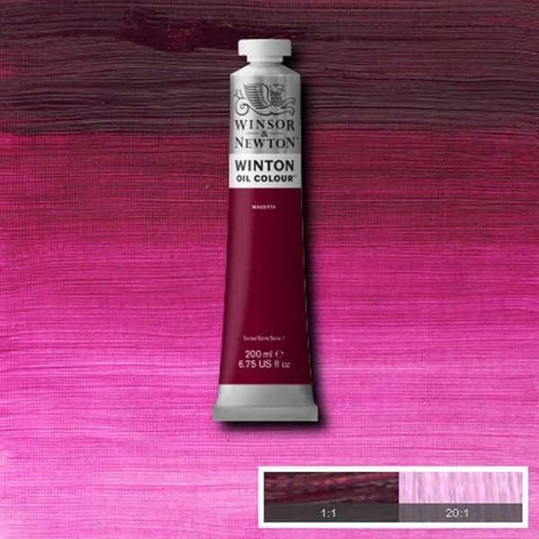 Winton Oljefärg 200ml - Magenta  380