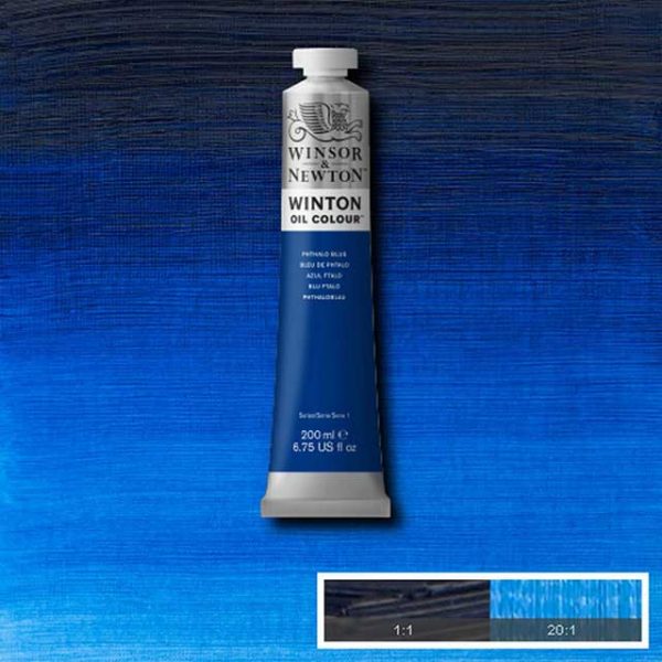Winton Oljefärg 200ml - Phthalo blue  516