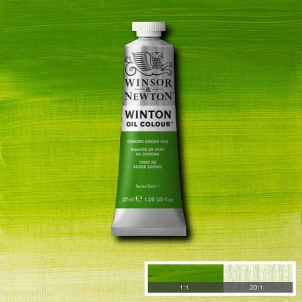 Winton Oljefärg 37ml - Chrome green hue  145
