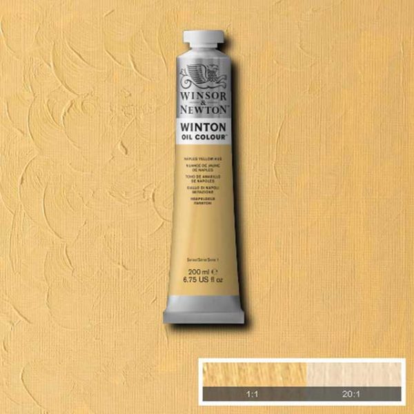 Winton Oljefärg 200ml - Naples yellow hue  422