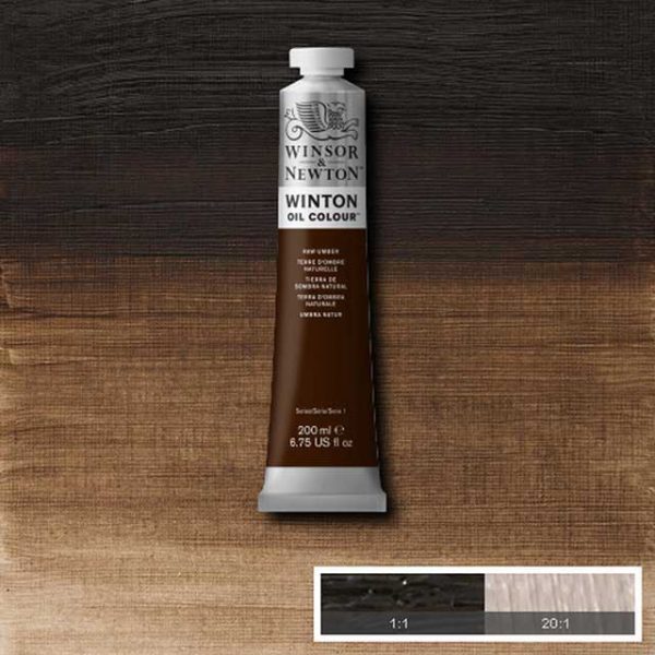 Winton Oljefärg 200ml - Raw umber  554