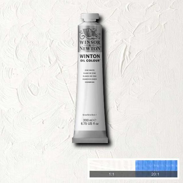 Winton Oljefärg 200ml - Zinc white  748