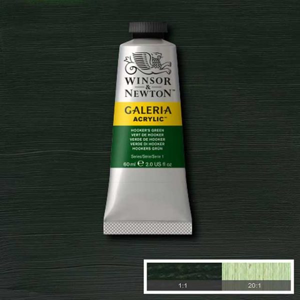 Winsor & Newton Galeria 60ml - Hooker’s Green 311