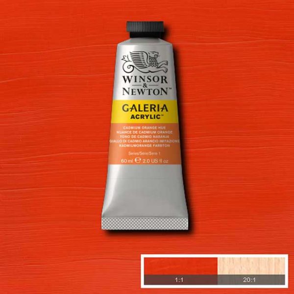 Winsor & Newton Galeria 60ml - Cadmium orange hue 090