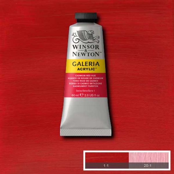 Winsor & Newton Galeria 60ml - Cadmium red hue 095