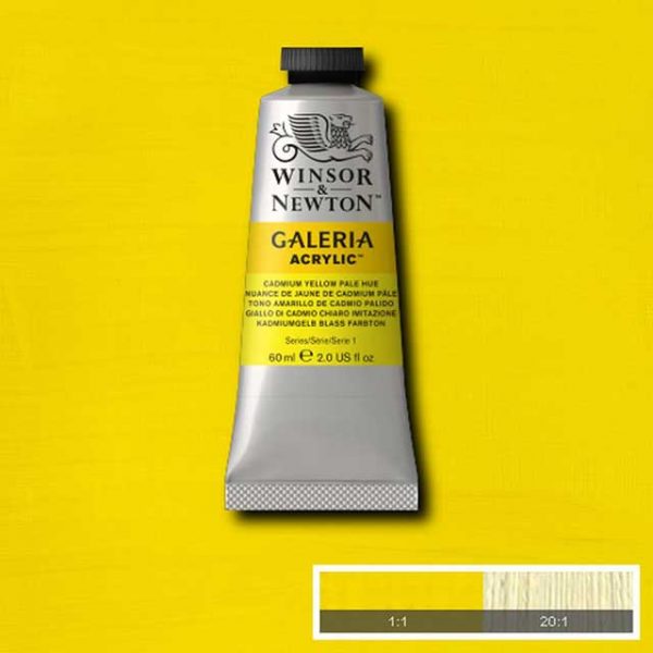 Winsor & Newton Galeria 60ml - Cadmium yellow pale hue 114