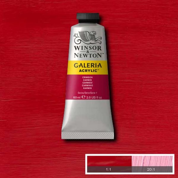Winsor & Newton Galeria 60ml - Crimson 203