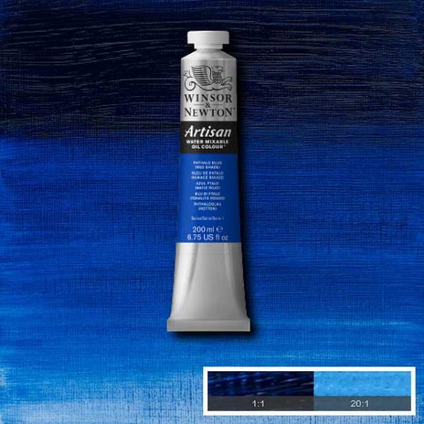 Oljefärg (vattenlöslig) Artisan 200ml - Phthalo blue red shade 514