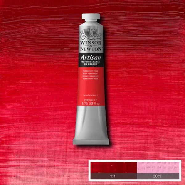 Oljefärg (vattenlöslig) Artisan 200ml - Permanent rose 502