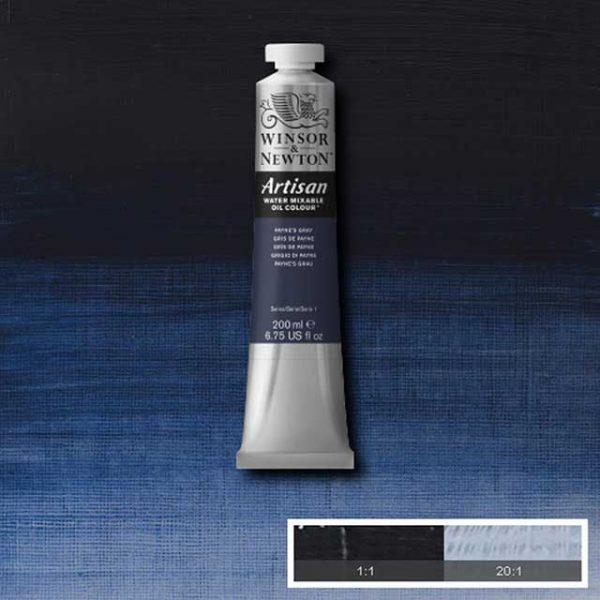 Oljefärg (vattenlöslig) Artisan 200ml - Payne’s gray 465