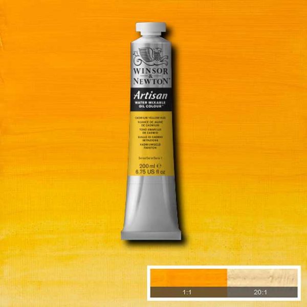 Oljefärg (vattenlöslig) Artisan 200ml - Cadmium yellow hue 109