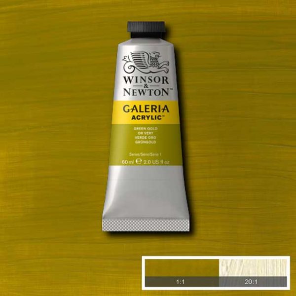 Winsor & Newton Galeria 60ml - Green Gold 294