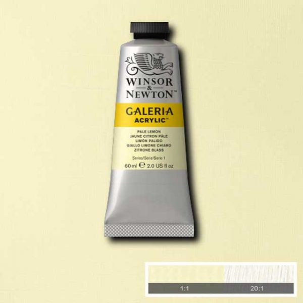 Winsor & Newton Galeria 60ml - Pale Lemon 434