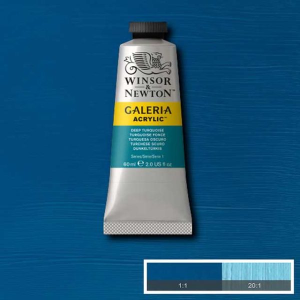 Winsor & Newton Galeria 60ml - Deep Turquoise 232