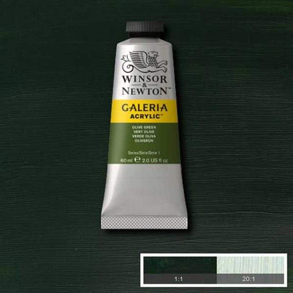 Winsor & Newton Galeria 60ml - Olive Green 447