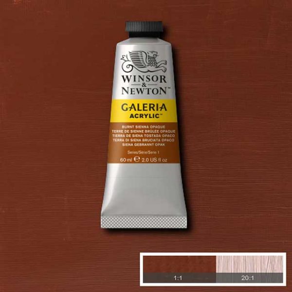 Winsor & Newton Galeria 60ml - Burnt Sienna Opaque  077