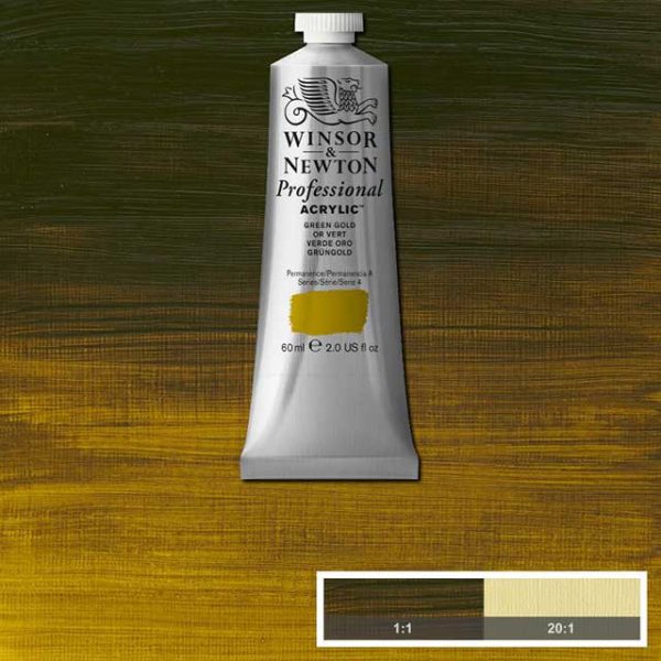 Winsor & Newton Prof. 60ml - Green Gold 294