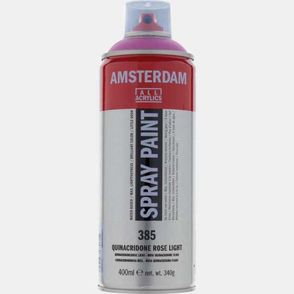 Amsterdam Akryl Spray - 385 Quinacridone Rose Light
