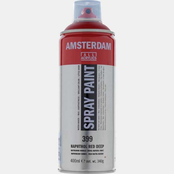 Amsterdam Akryl Spray - 399 Naphthol Red Deep